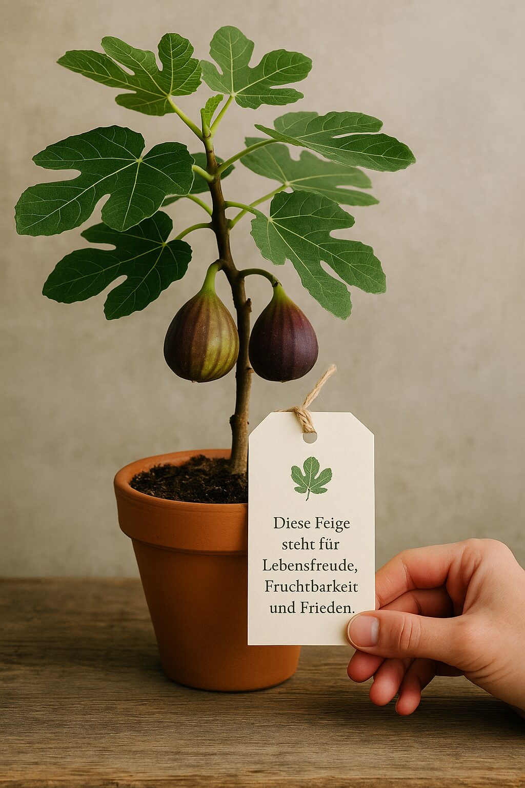 Feigenbaum als geschenk der freude