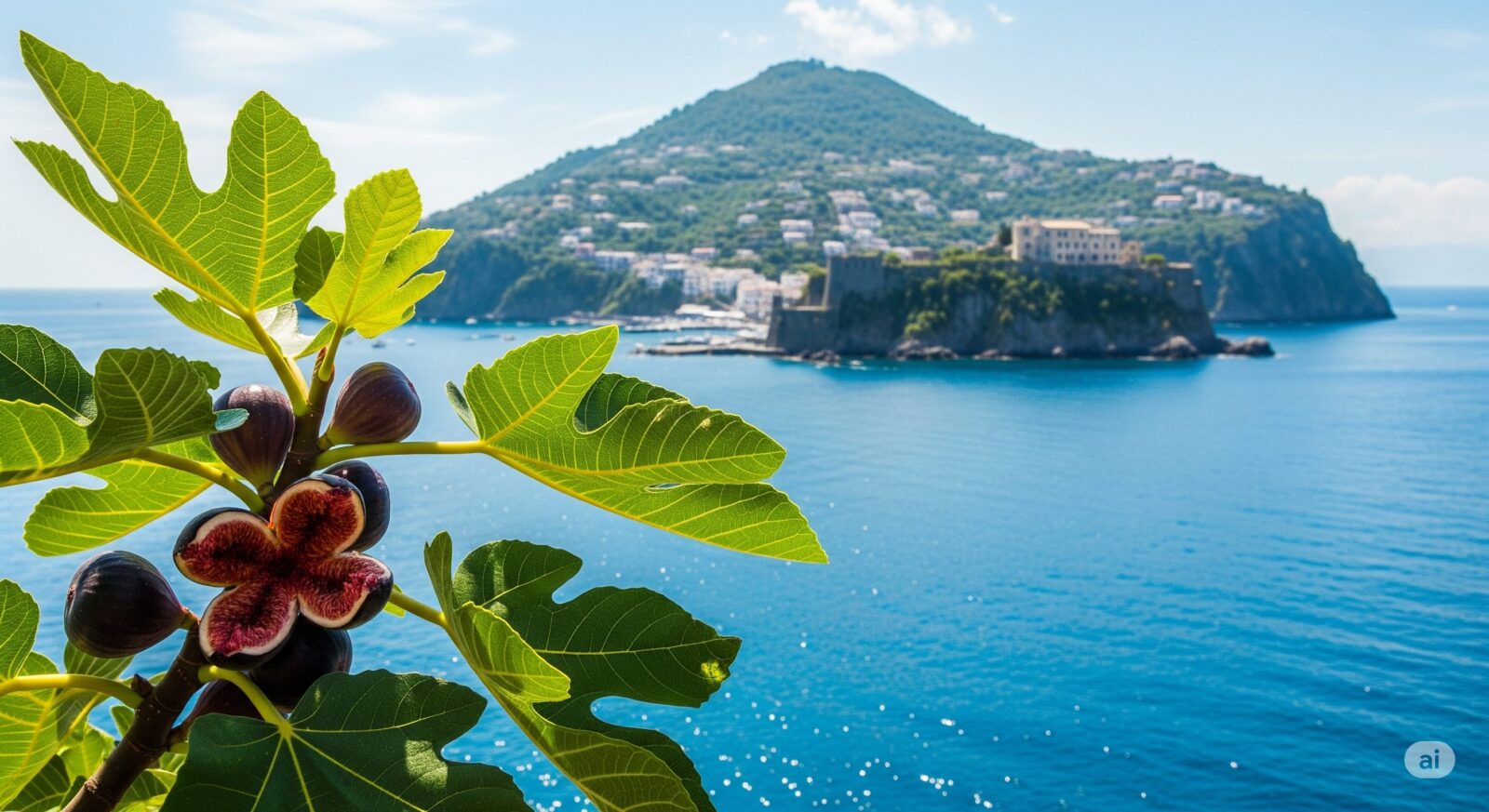 Feigen Ischia: Black & Green Ischia Feigensorten anbauen 1 Gemini generated image 61a66p61a66p61a6